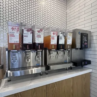 Tractor fountain drinks