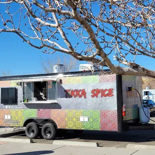 At Domingo Baca Park today. Come get your French fries with a little kick!