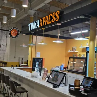 Restaurant front within the Gatherall