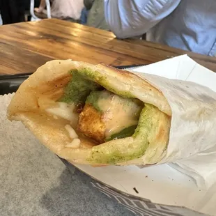 Paneer Tikka Kathi Roll