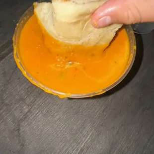 Tikka Masala with garlic naan