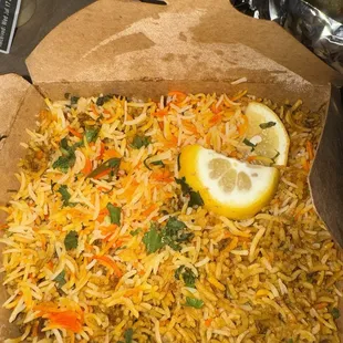 Chicken biryani