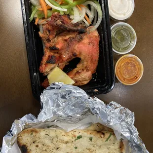 Old Fashioned Tandoori Chicken and Garlic Naan