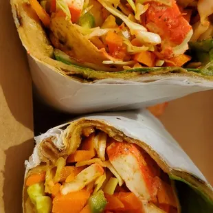 Paneer Tikka Wrap