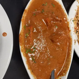 Butter Chicken with rice