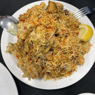 Chicken biryani