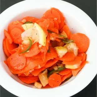 Carrot and chilly spicy salad