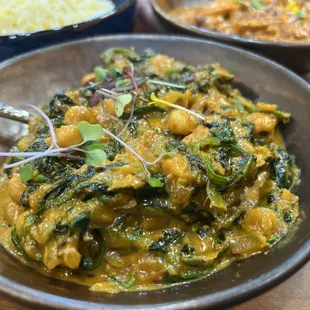 Channa saag