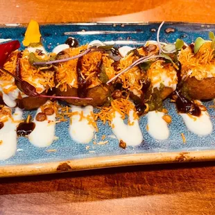 Aloo Tikki Chaat Bites
