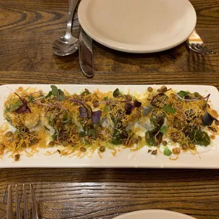 Aloo Tikka Chaat Bites