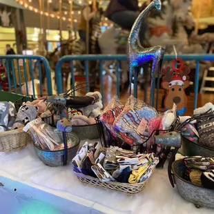 Items you can buy- masks, mittens, hats (all kid-sized)