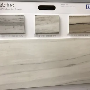 Porcelain tile: special order