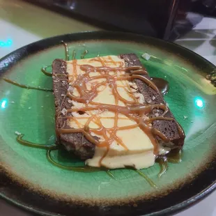 Brownie and Ice Cream