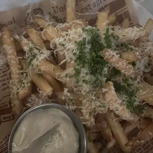 Truffle fries perfect