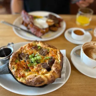 Savory Dutch baby