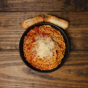 Spaghetti with Red Sauce