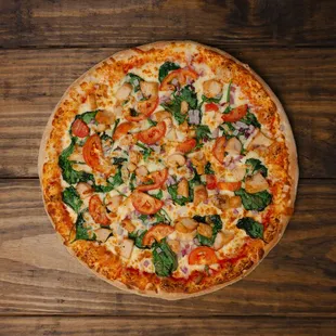 Grilled Chicken Pizza