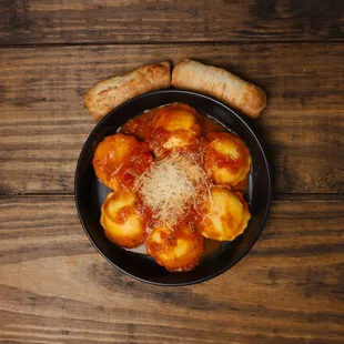 Cheesy Ravioli