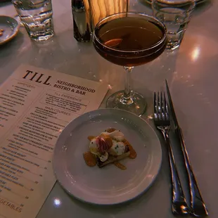 A nice surprise appetizer