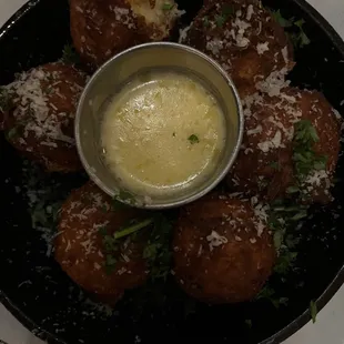 Fried Gougeres