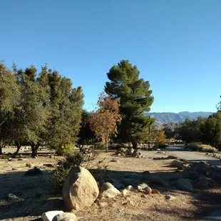 Empty of campers Thanksgiving week, but the toilets are still being cleaned!