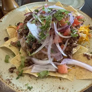 nachos, food