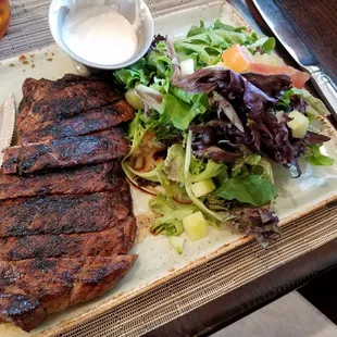 The coffee-rubbed sirloin #haveagoodone
