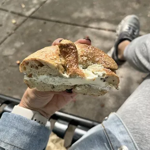 Bagel or the week -- pretzel bagel