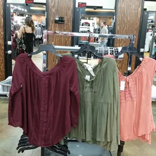 Cute boho tops! Very inexpensive!