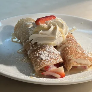 Strawberry Crepes