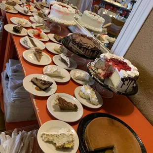 Sunday all you can eat dessert
