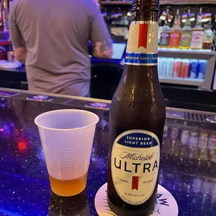 Beer and a shot