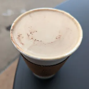 Cloud Mocha. Oat milk and coconut cream. Pretty good..