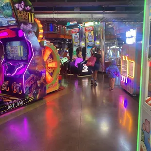 Just walking through