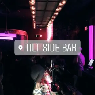 Tilt on a Saturday night