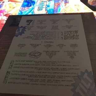 Cocktail manus lasted to the backs of record covers