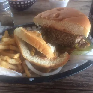 Burgers as big as your head. Worth eating