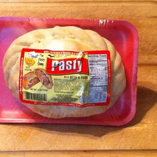Pasty Oven pasty from Florence Wi. at Tim &amp; Tom&apos;s.  YooPer style almost.