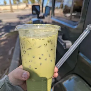 Green Milk Tea