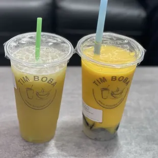 Mango &amp; real sugar cane juice