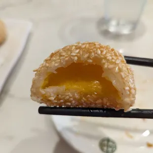 Lava sesame ball