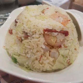 PF5. Fried Rice with BBQ Pork and Shrimp