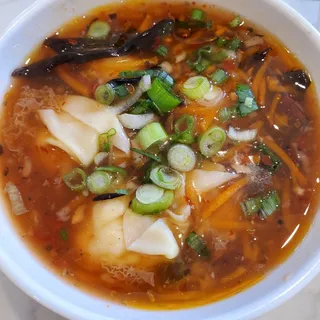 S01. Hot and Sour Wonton Soup