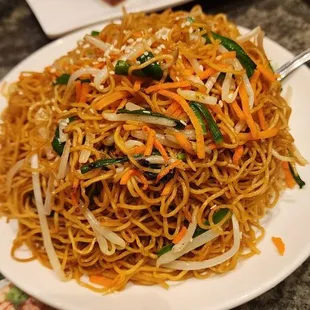 Pan fried noodles