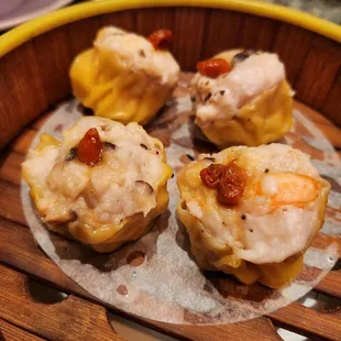 Black Truffle Scallop Siu Mai