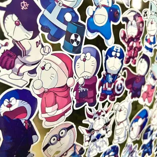 Cartoon cat stickers