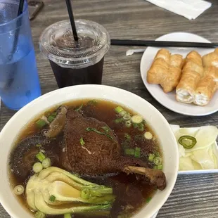 Duck Leg Noodle Soup