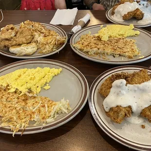 Chicken Fried Chicken  &amp; Chicken Biscuits