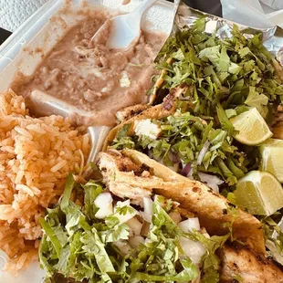 3 Chicken Tacos