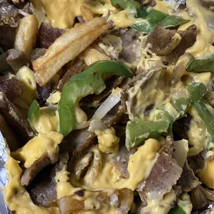 Gyro Cheese Fries